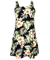 Hibiscus Luau Rayon Short Hawaiian Dress