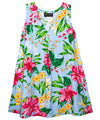 Ladies Rayon Tropical Sleeveless Hawaiian Shirt