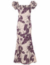Lanai Adventure Long Ruffle Muumuu Dress