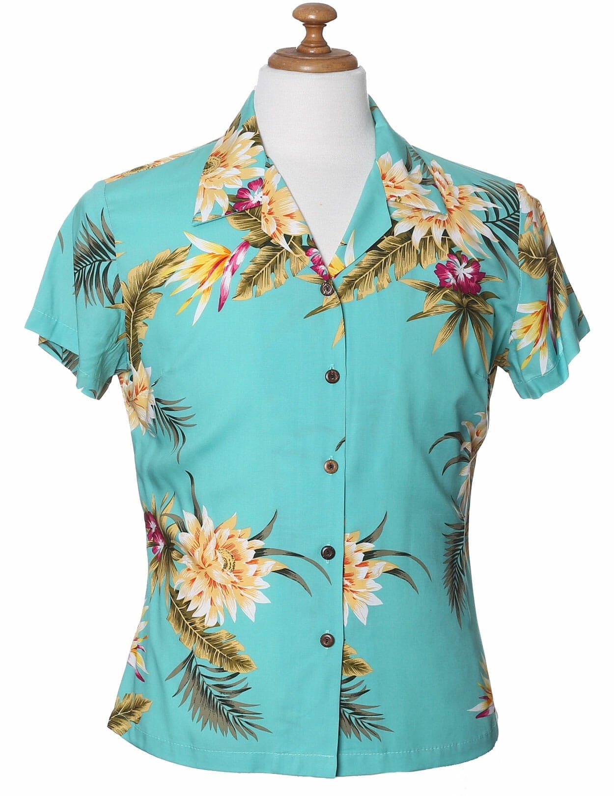 Ceres Short Sleeves Hawaiian Blouse