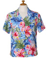 Hibiscus Camp Aloha Women's Painted Shirt