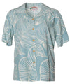 Short Sleeves Taro Relax Camp Ladies Blouse