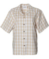 Women's Palaka Paniolo Short Sleeves Shirt Women Shirts