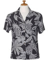 Short Sleeves Pineapples Women Hawaiian Blouse