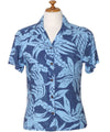 Short Sleeves Pineapples Women Hawaiian Blouse