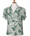 Short Sleeves Pineapples Women Hawaiian Blouse