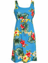 Ailani Short Adjustable Waist Hawaiian Dress