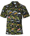 Airplanes Cotton Aloha Men Shirt