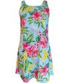 Aloha A-Line Back Cutout Short Dress