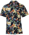 Short Sleeves Rooster Cotton Aloha Shirt