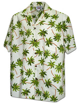 Aloha Palms Men's Cotton Hawiian Shirt