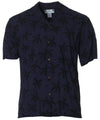 Men Aloha Palms Short Sleeves Hawaiian Shirt