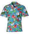 Short Sleeves Paradise Cotton Men's Hawaiian Shirt