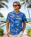 Short Sleeves Manatees Aloha Shirt