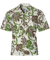 Tropical Cotton Hawaiian Shirt for men's