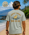 Angry Shark Men's Hawaiian T-Shirt Ash