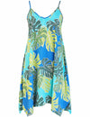 Aolani V-Neckline Short Hawaiian Dress