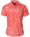 Banana Leaf Coral Tropical Shirt