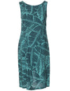 Banana Leaves Short Hawaiian Dress
