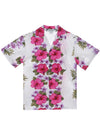Big Island Boys White Cotton Hawaiian Shirt