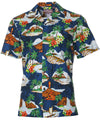 Big Island Volcano Cotton Men's Shirt