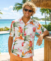 Short Sleeves Big and Tall Rayon Aloha Shirt
