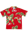 Birds of Paradise Boys Hawaiian Shirt