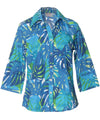 Monstera 3/4 Sleeves Women's Blouse