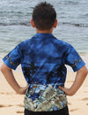 Motorcycles Cotton Boy's Aloha Shirt