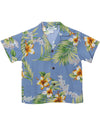 Short Sleeves Boys Rayon Aloha Shirt