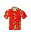 Boy's Short Sleeves Birds of Paradise Panel Aloha Shirt Boy's Shirts