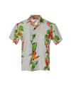 Boy's Short Sleeves Birds of Paradise Panel Aloha Shirt Boy's Shirts