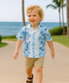 Haiku Cotton Boys Aloha Shirt White
