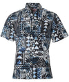 Button Down Cotton Dress Aloha Shirt