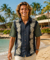 Hilo Cotton Button-Up Prime Aloha Shirt Ash
