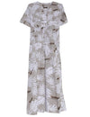 Pullover Caftan Polycotton Dress