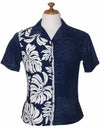Prince Kuhio Side Band Women's Camp Hawaiian Shirt
