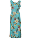 Ceres Tank Tie-Back Long Hawaiian Dress