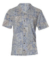 Cotton Reverse Fabric Tapa Honu Aloha Shirt