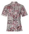 Cotton Reverse Fabric Tapa Honu Aloha Shirt