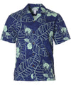 Cotton Poplin Niihau Men's Hawaiian Shirt