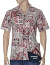Cotton Reverse Fabric Tapa Honu Aloha Shirt