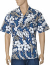 Cotton Vintage Surfboards Men's Aloha Shirt
