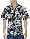 Cotton Vintage Surfboards Men's Aloha Shirt