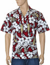Cotton Vintage Surfboards Men's Aloha Shirt