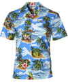 Dimond Head Cotton Men Aloha Shirt