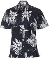 Ukuleles Button Up Collar Aloha Dress Shirt
