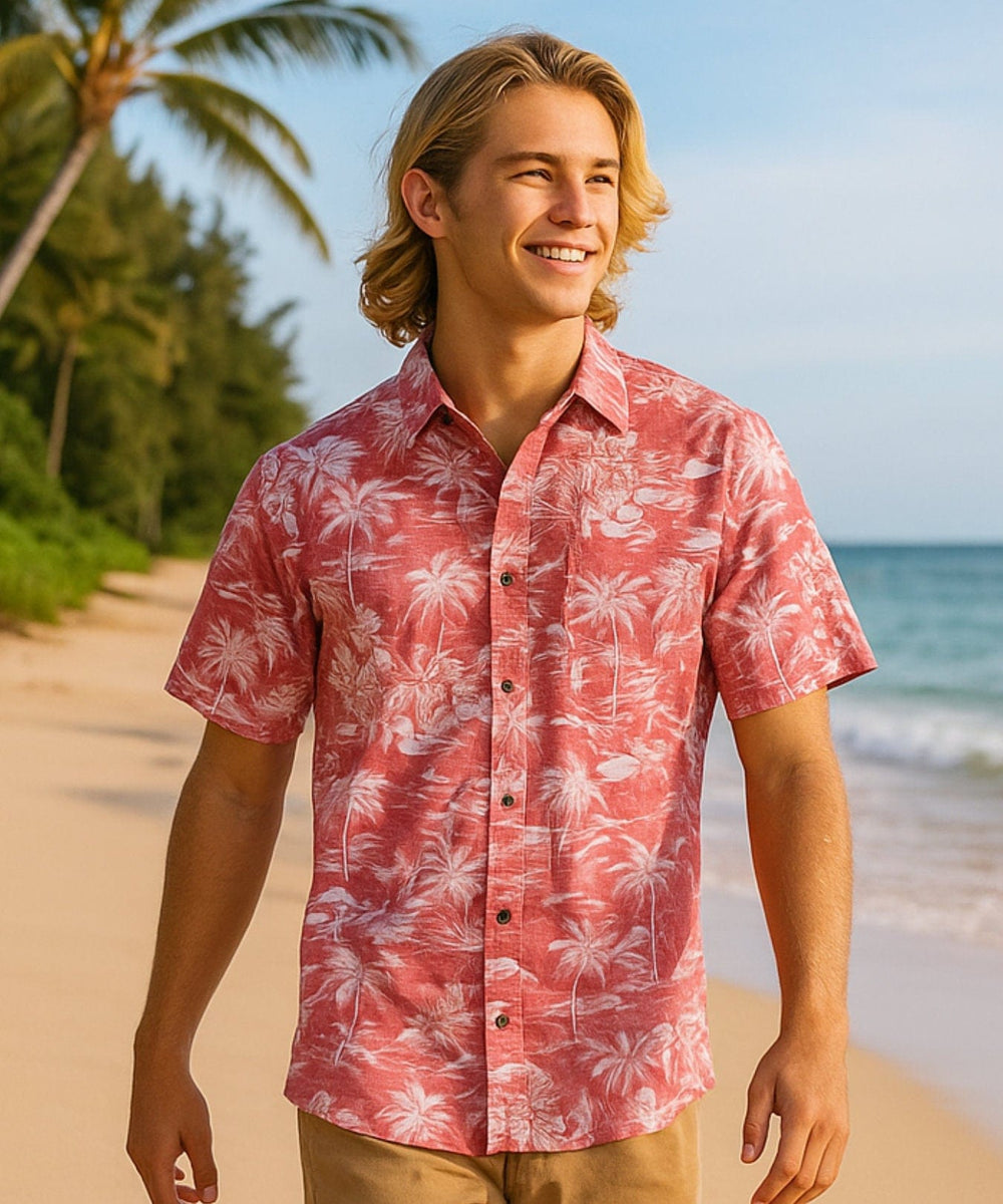 Love Shack Button-Up Dress Hawaiian Shirt