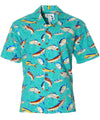 Fishing Time Shortt Sleeves Aloha Fishing Shirt