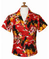 Hawaiian Sunset Women Fitted Blouse